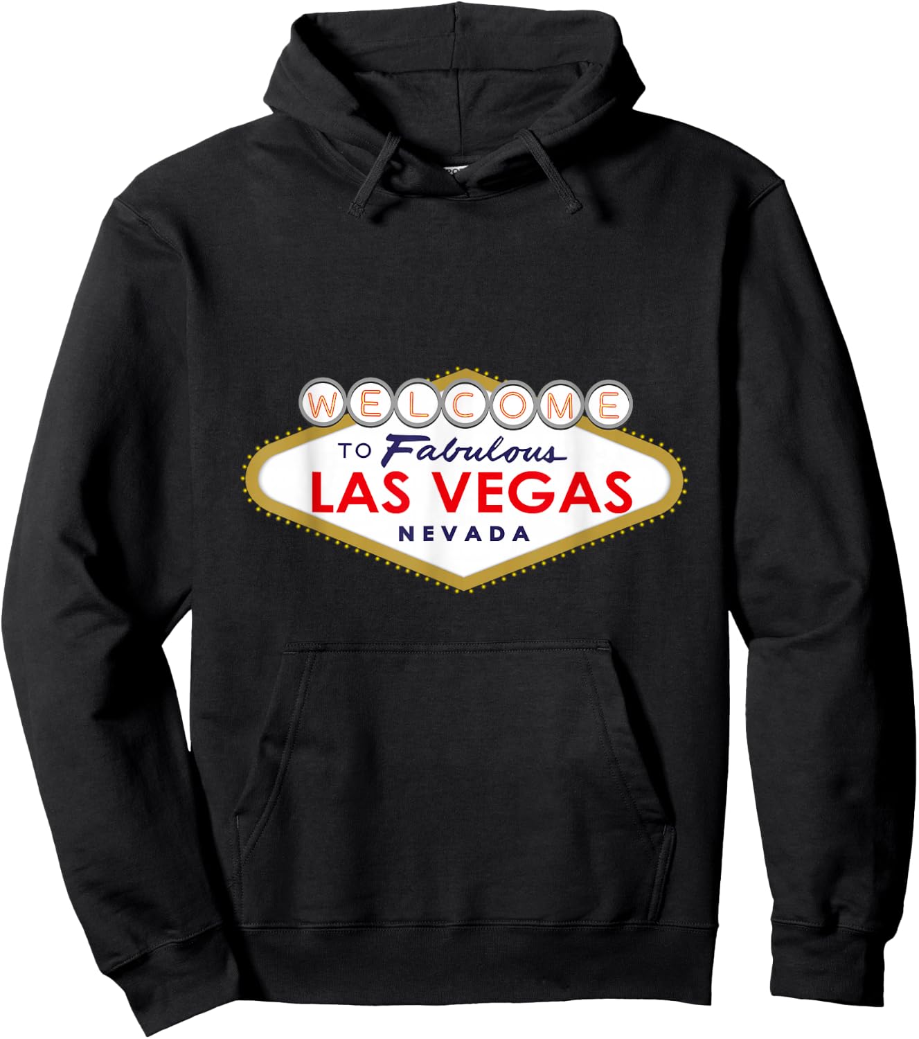 Welcome to Las Vegas - Nevada Hoodie - Hoodie | Black