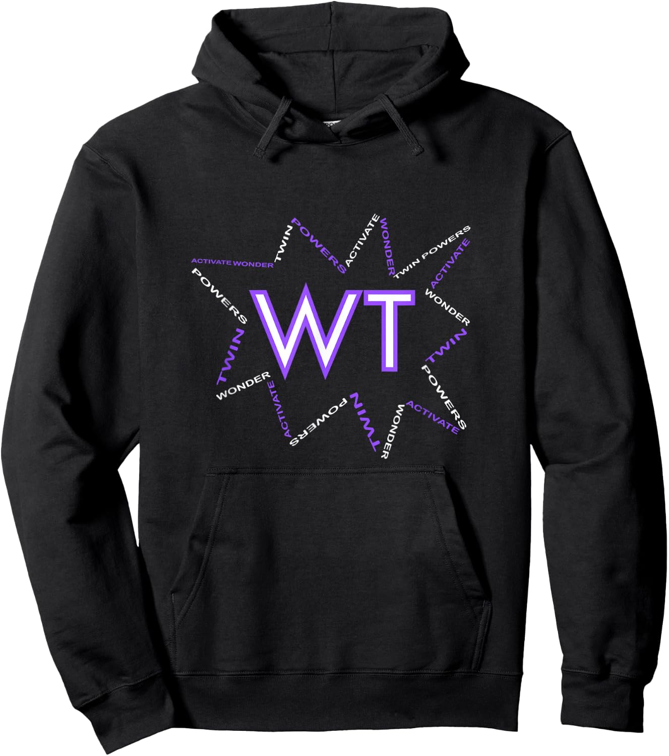 Wonder Twin Powers Activate for Identical, Fraternal Twins Hoodie - Hoodie | Black