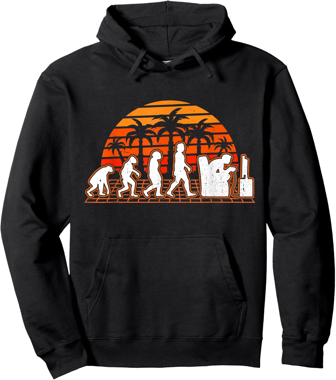 Gamer Evolution Retro Video Game Gaming Hoodie - Hoodie | Black