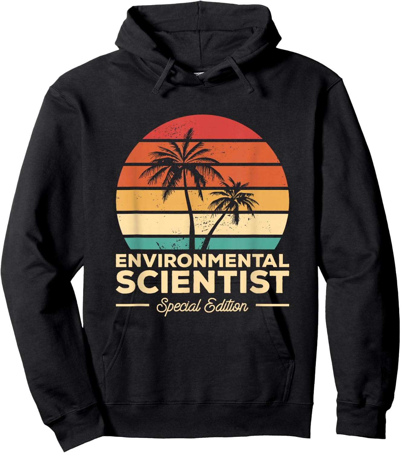 Vintage Environmental Scientist Special Edition Hoodie - Hoodie | Black