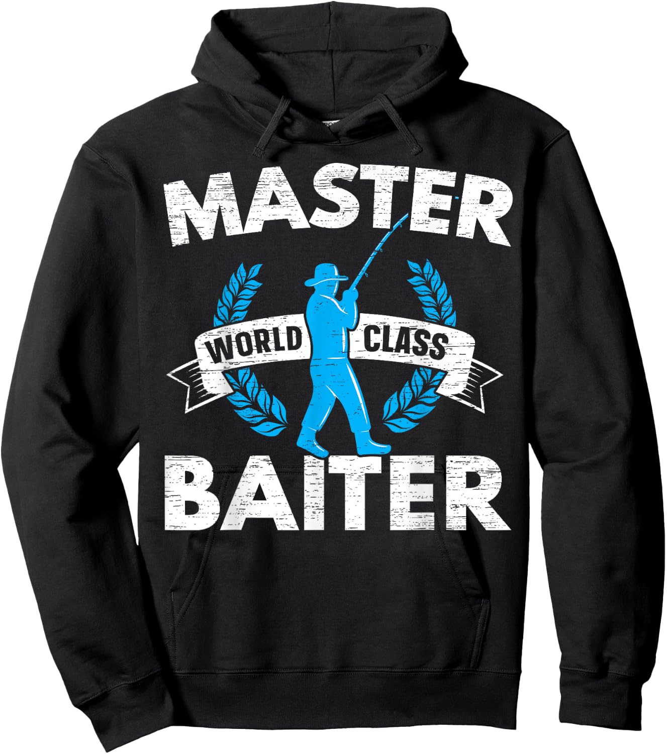 Master World Class Bait Fisherman Hoodie - Hoodie | Black