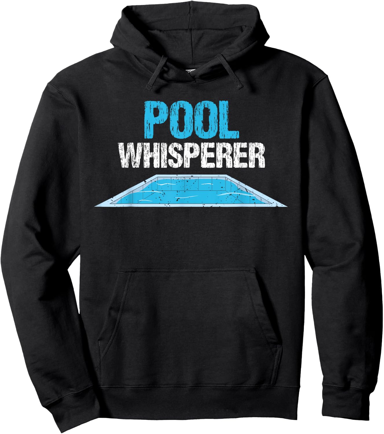 Pool Guy Design for Swimming Pool Boy and Pool Cleaner Hoodie - Hoodie | Black