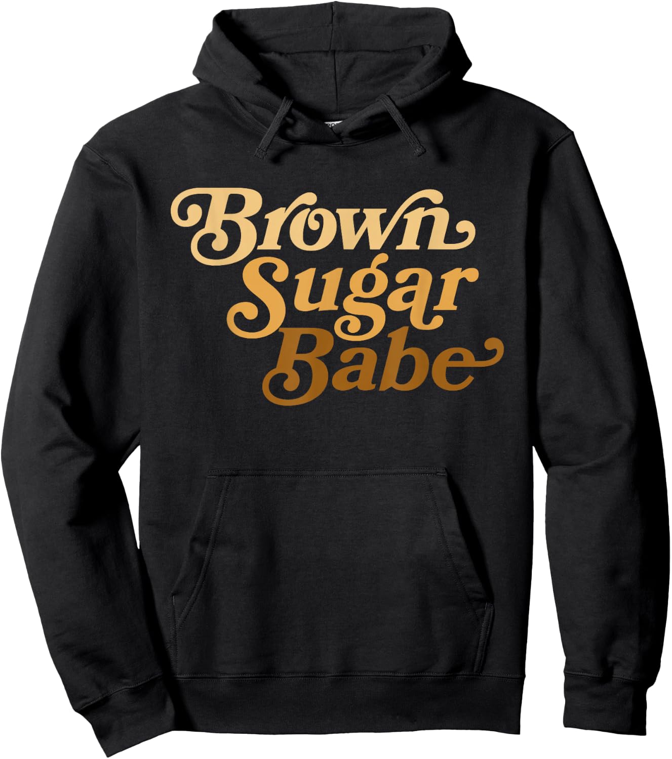 Brown Sugar Babe Afro Queen Black Women Pride Melanin Hoodie - Hoodie | Black