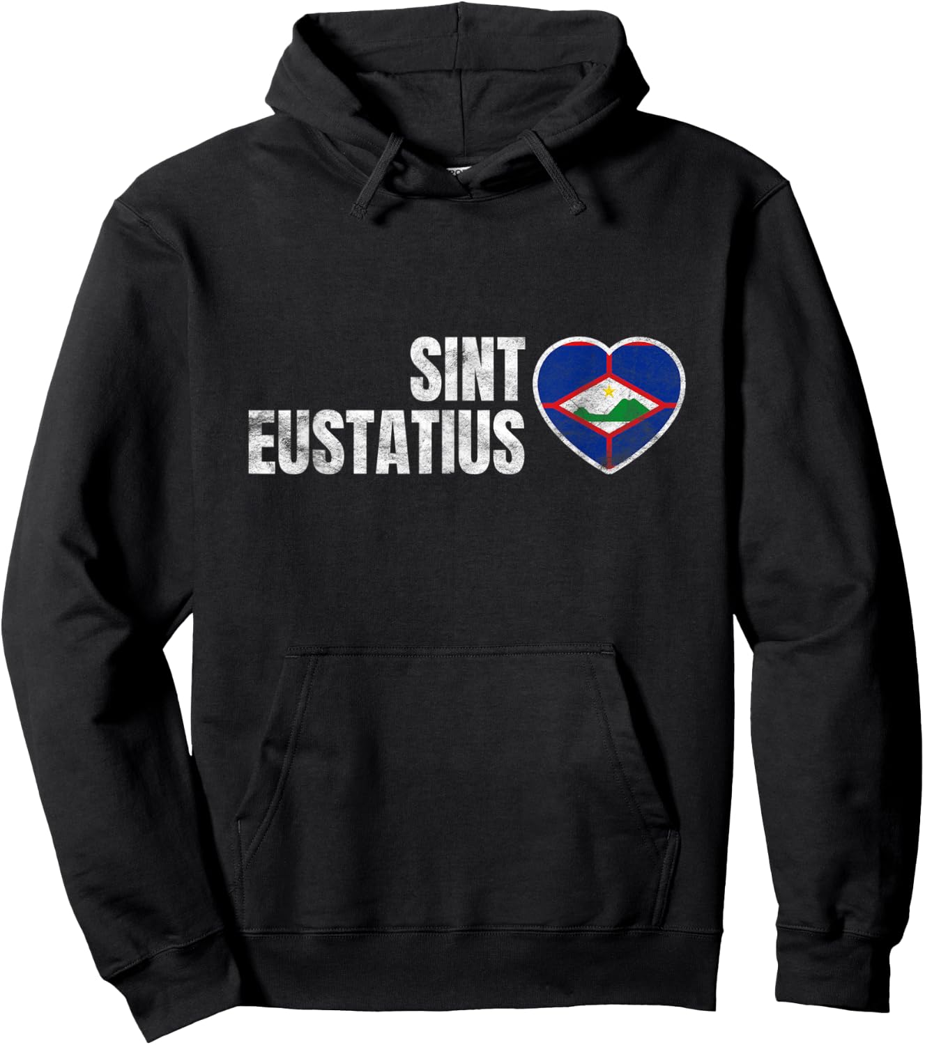 Sint Eustatius Hoodie - Hoodie | Black