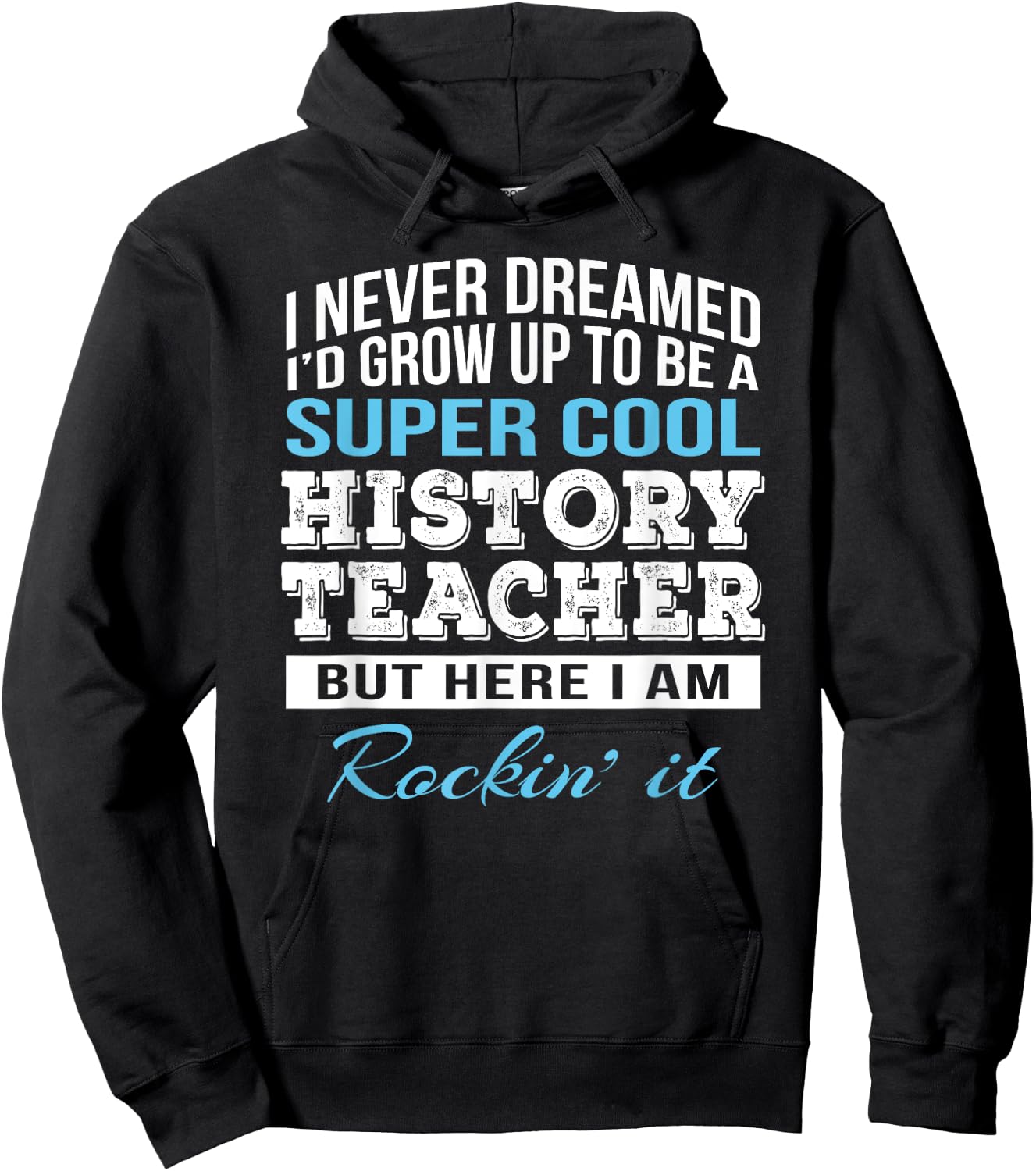 Funny History Teacher Appreciation Gift Hoodie - Hoodie | Black