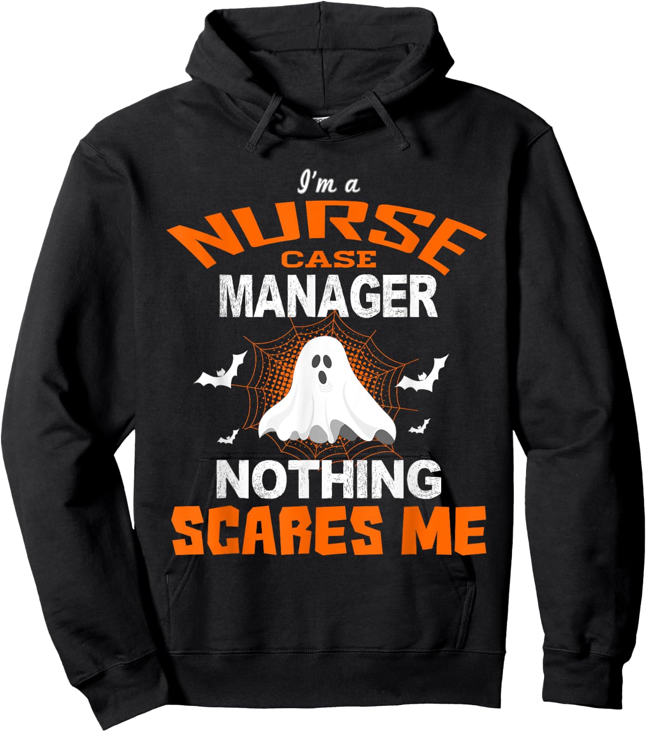 Funny Nurse Case Manager Shirt Halloween ER RN Nursing Gift Hoodie - Hoodie | Black