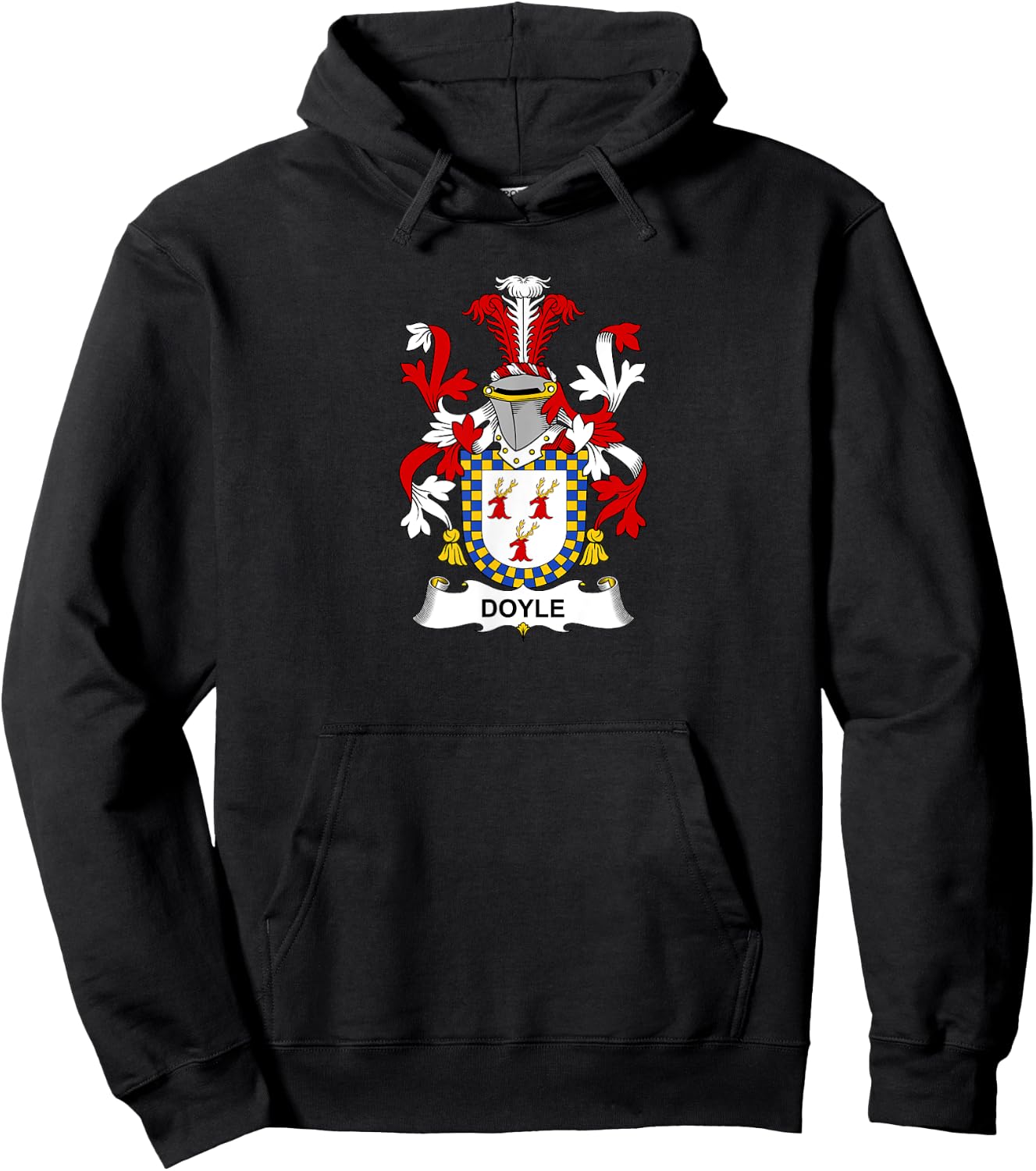 Doyle Coat of Arms - Family Crest Hoodie - Hoodie | Black