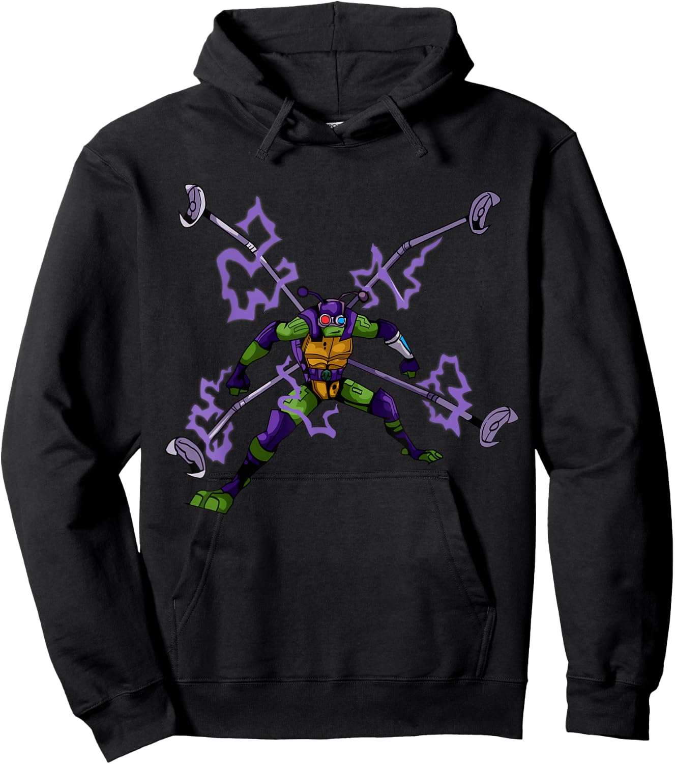 Mademark x Teenage Mutant Ninja Turtles - Donatello Spider Shell Activated Hoodie - Hoodie | Black