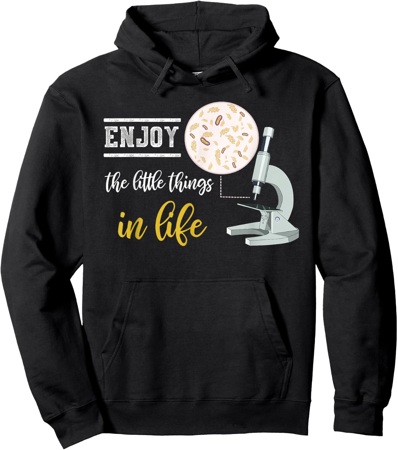 Microbiology Bacteria Science Gift Biology Hoodie - Hoodie | Black