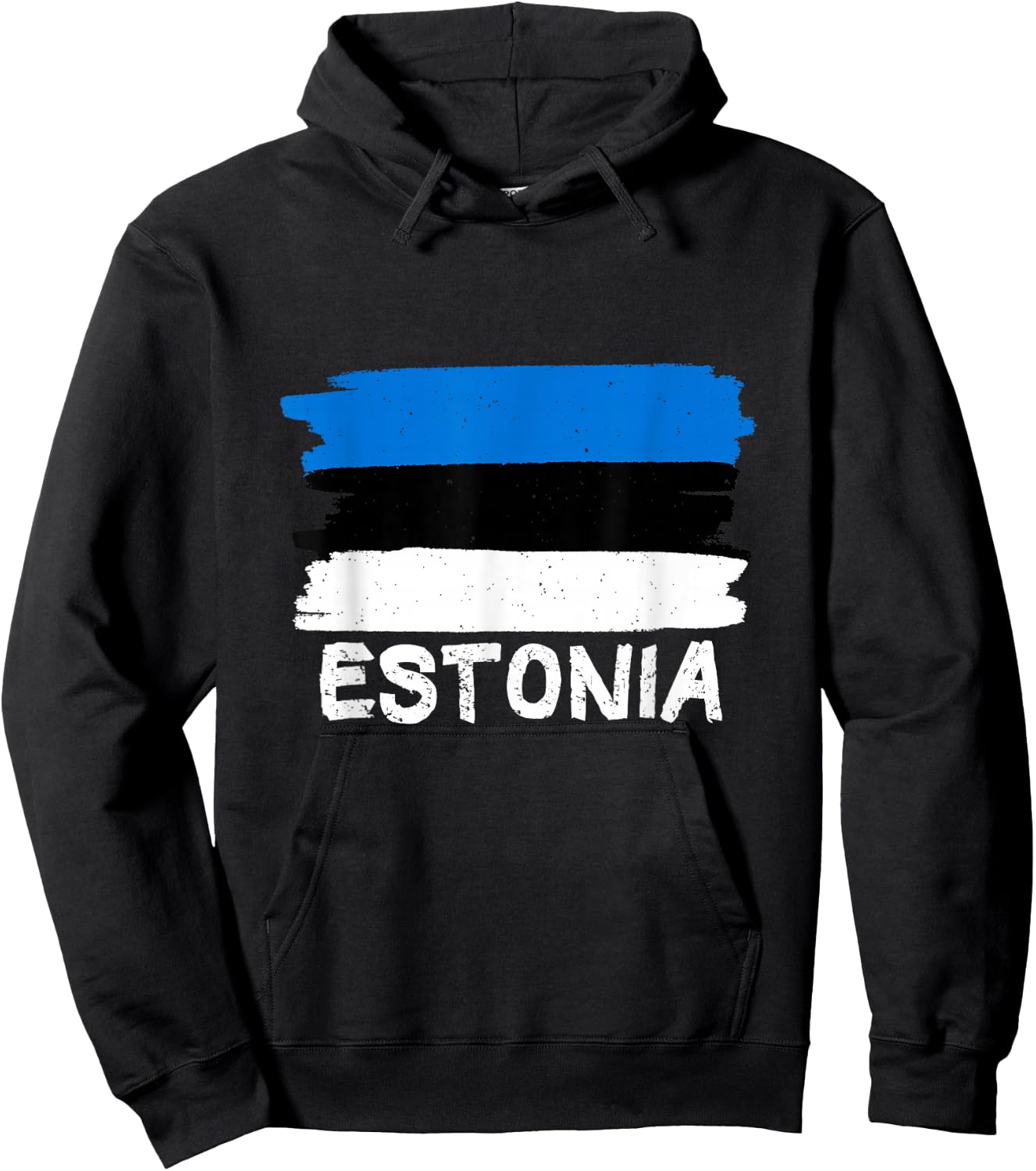 Estonia Hoodie - Hoodie | Black
