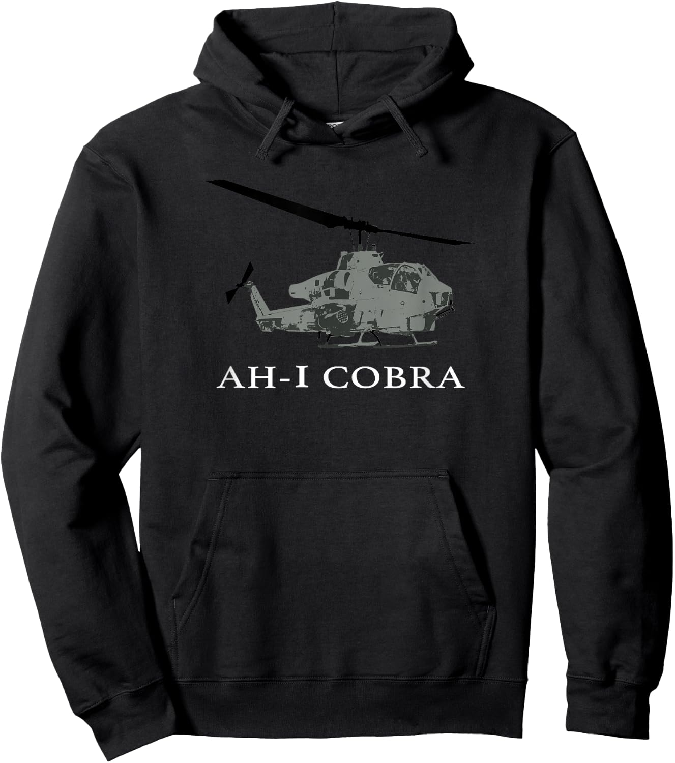 AH-1 Cobra Helicopter Pilot T SHIRT Hoodie - Hoodie | Black