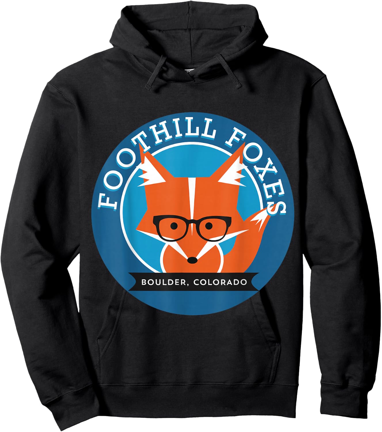 Foothill Fox Hoodie - Hoodie | Black