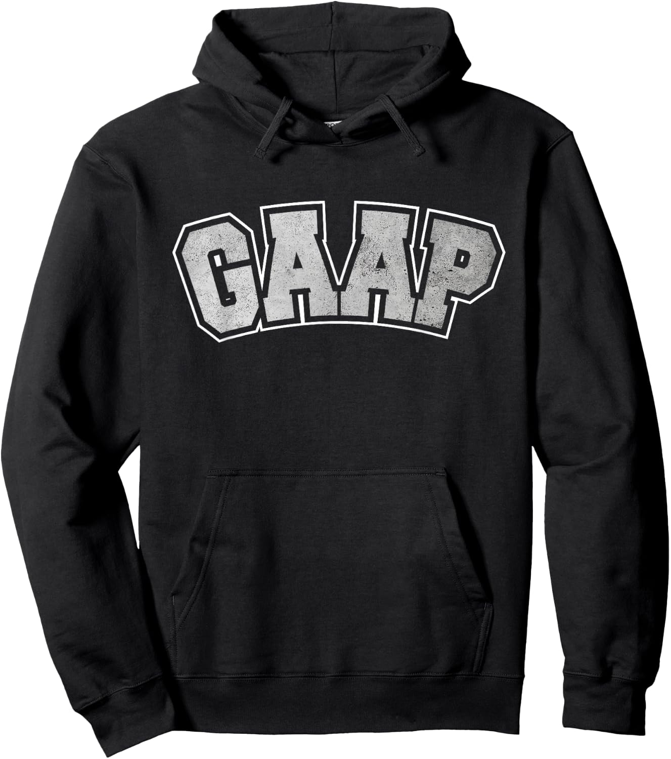 GAAP - Tax Auditor Bookkeeper Accountant Financial Analyst Hoodie - Hoodie | Black