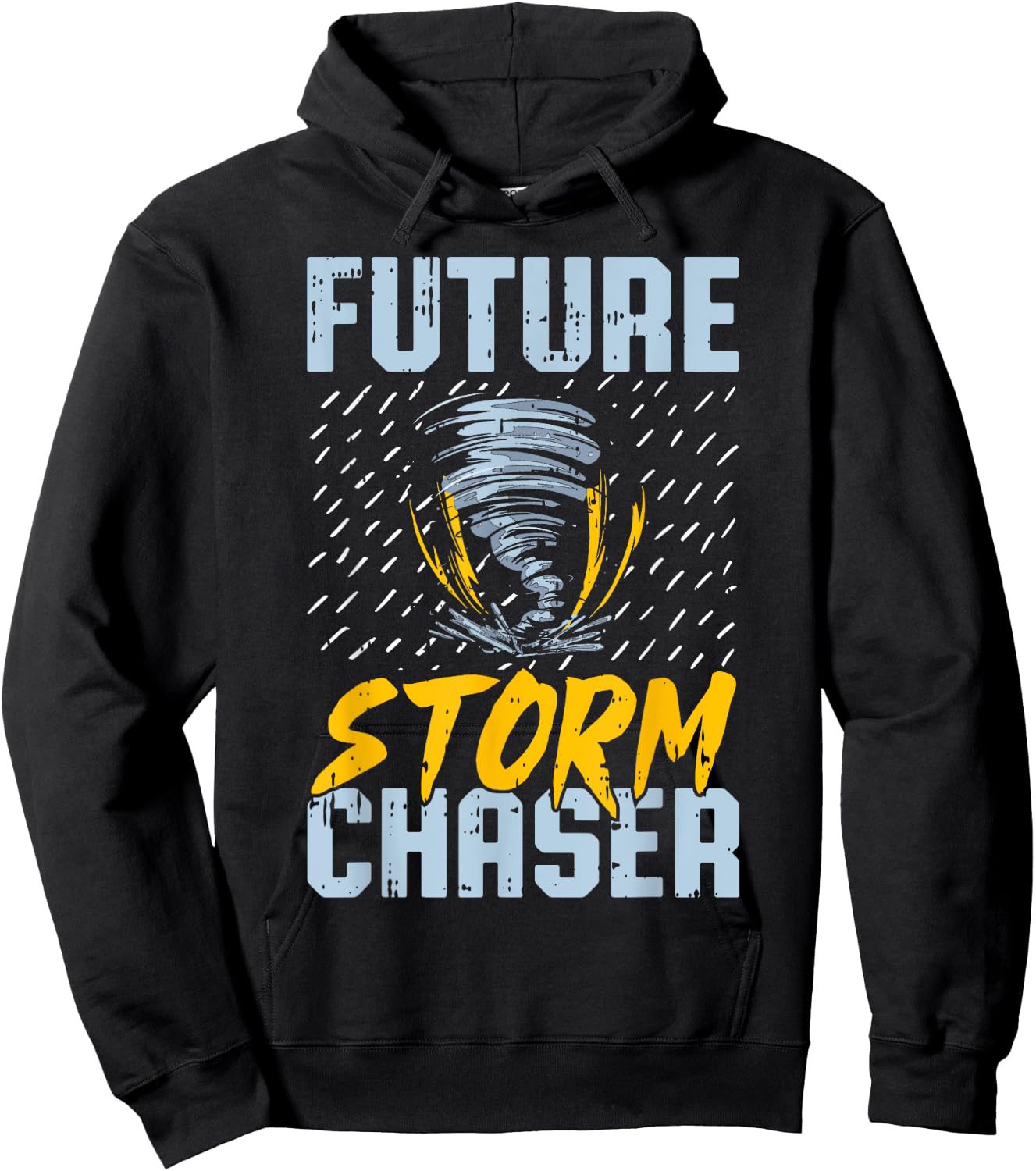 Future Storm Chaser - Funny Meteorologist Storm Hunter Hoodie - Hoodie | Black