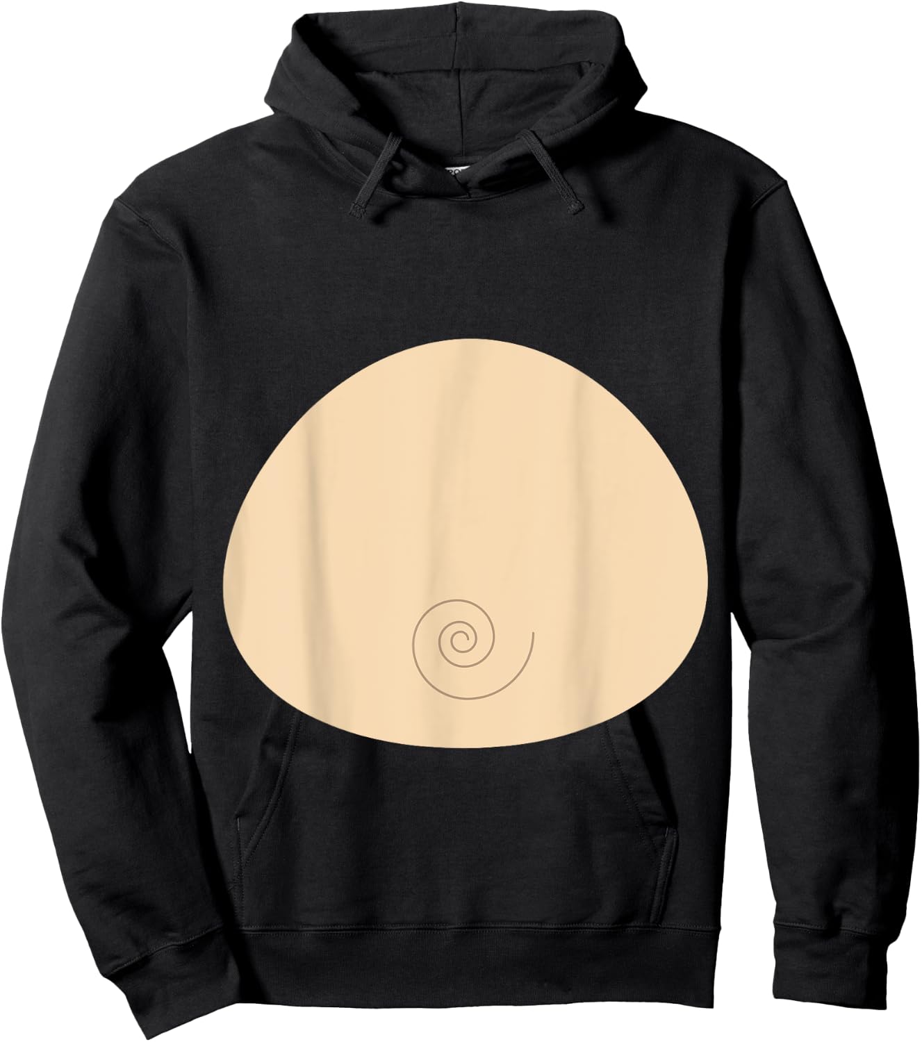 Monkey Belly Shirt Funny Halloween T Shirt Kids Costume Gift Hoodie - Hoodie | Black