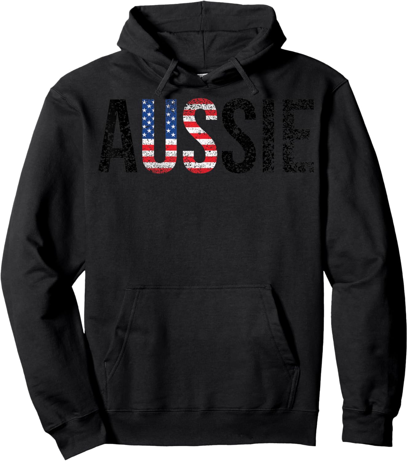 Funny Aussie Australia Gift Women Cool Australian Small Hoodie - Hoodie | Black