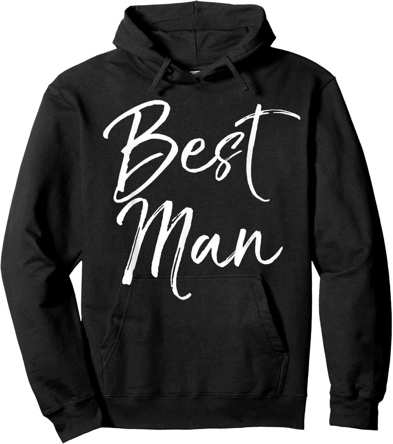 Wedding Bridal Party Gift Groomsmen Best Man Hoodie - Hoodie | Black