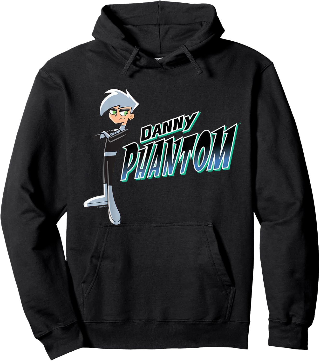 Danny Phantom with Logo Hoodie - Hoodie | Black