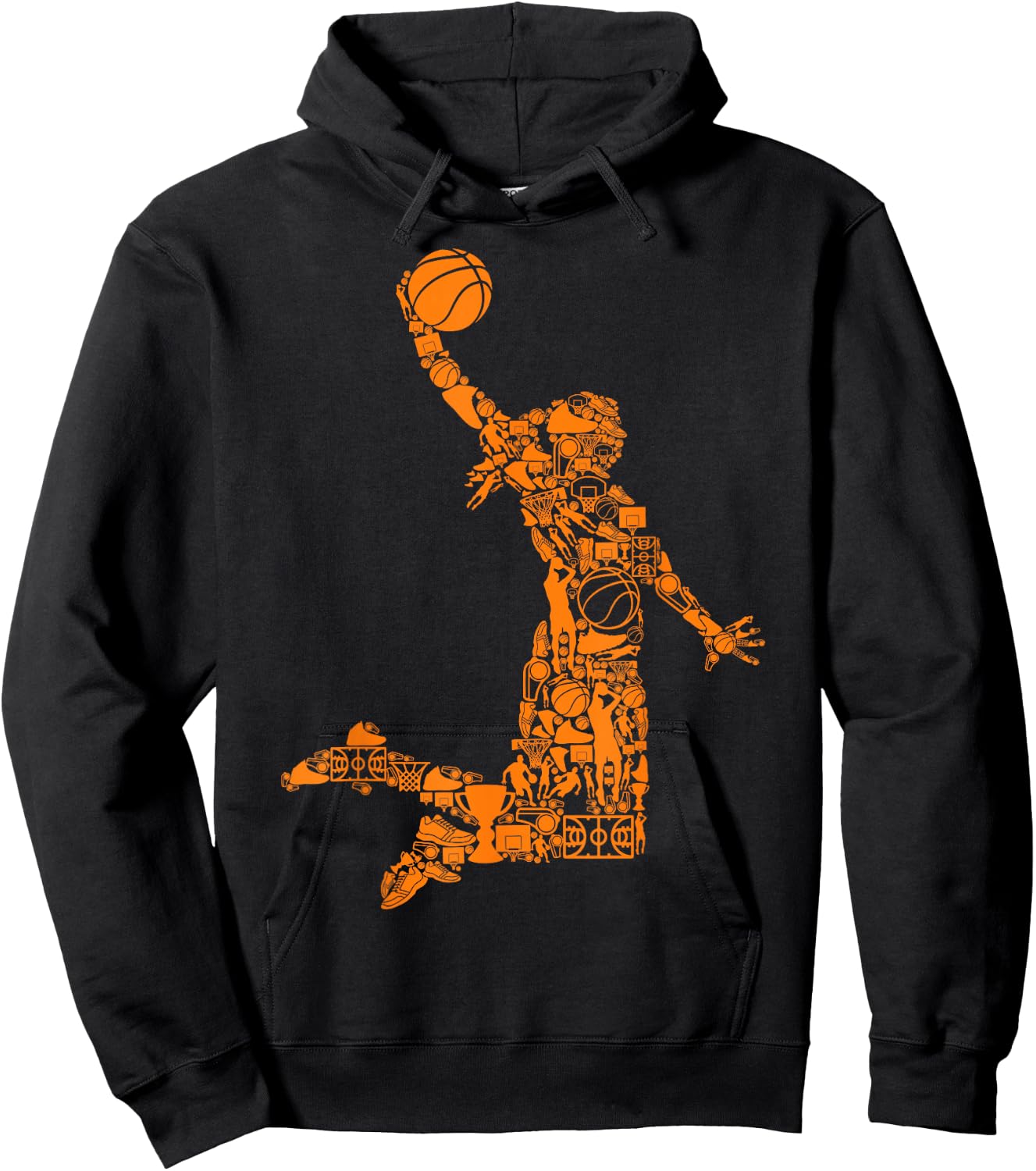 Basketball Girl Women Hoodie - Hoodie | Black
