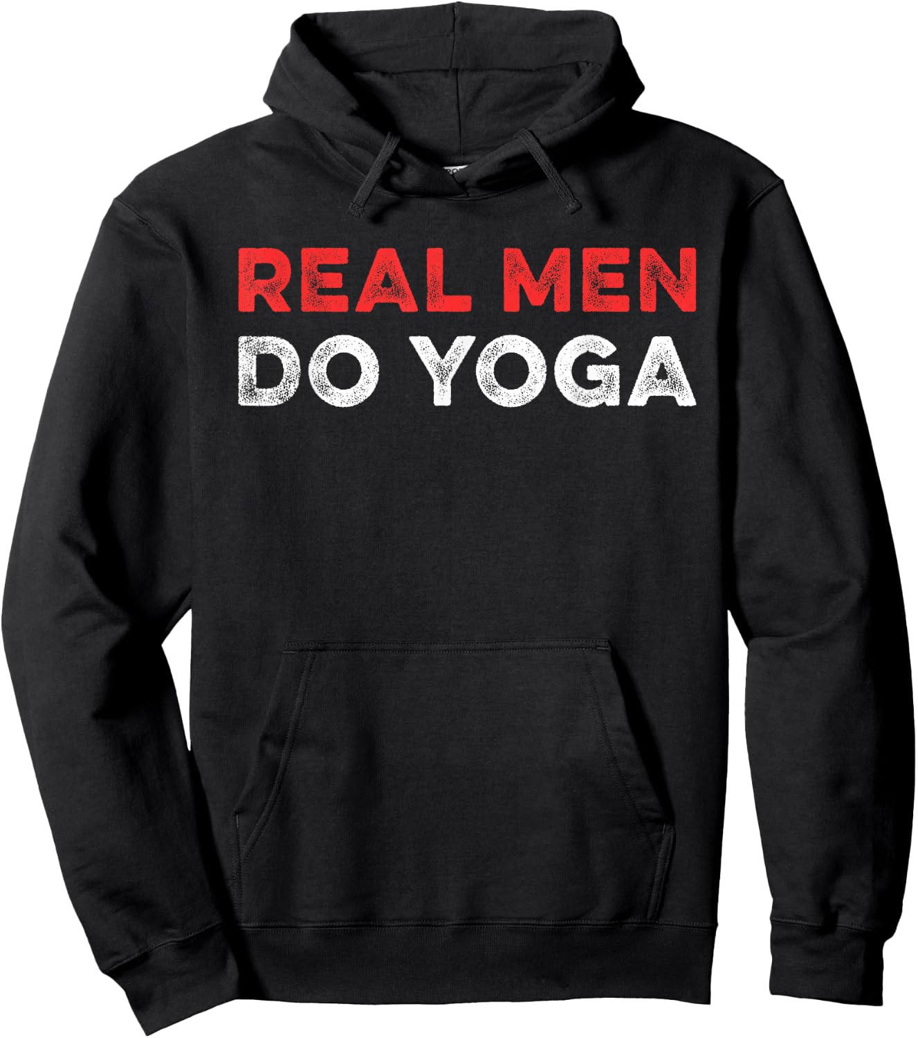 Real Men Do Yoga Spiritual Meditation Instructor Buddhist Hoodie - Hoodie | Black