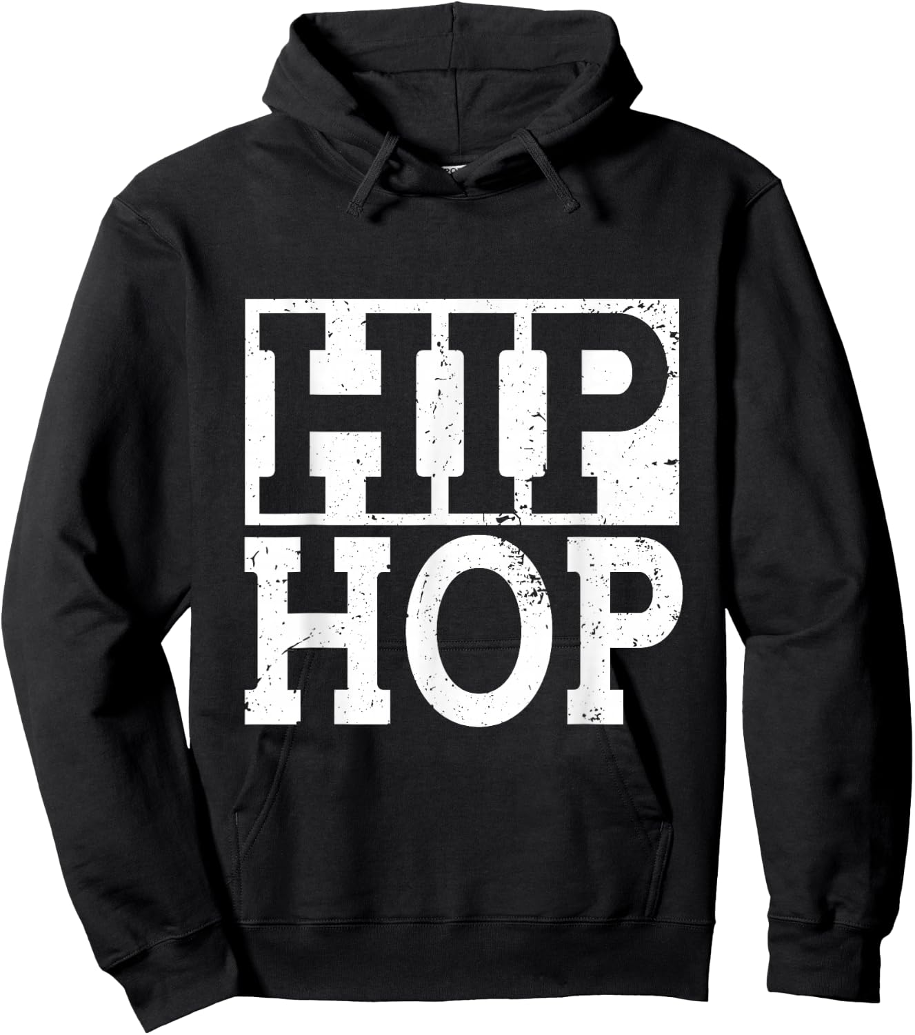 Hip Hop Old School Rap Trap Music Hoodie - Hoodie | Black