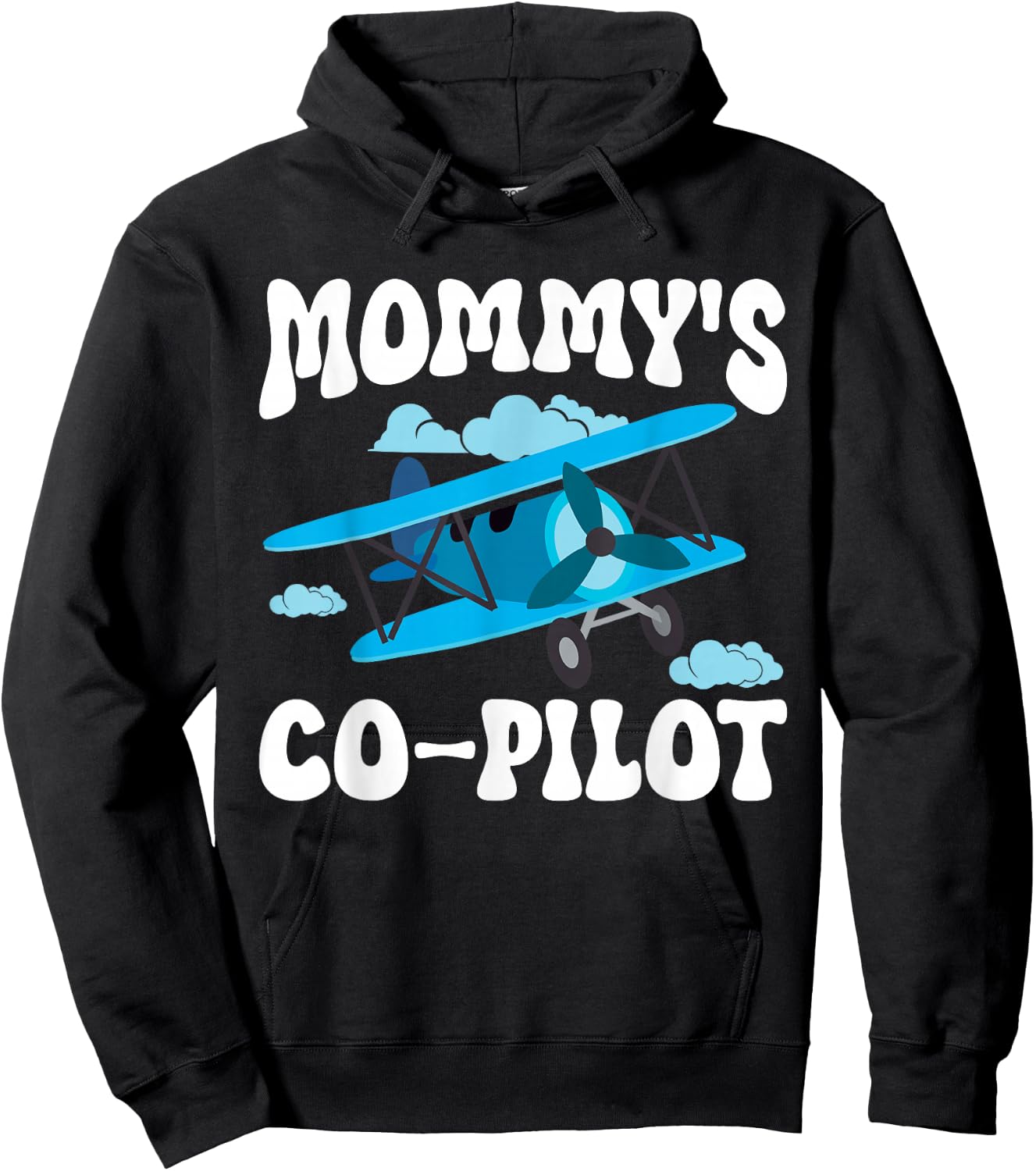 Aeroplane Pilot Mother Pilots Hoodie - Hoodie | Black