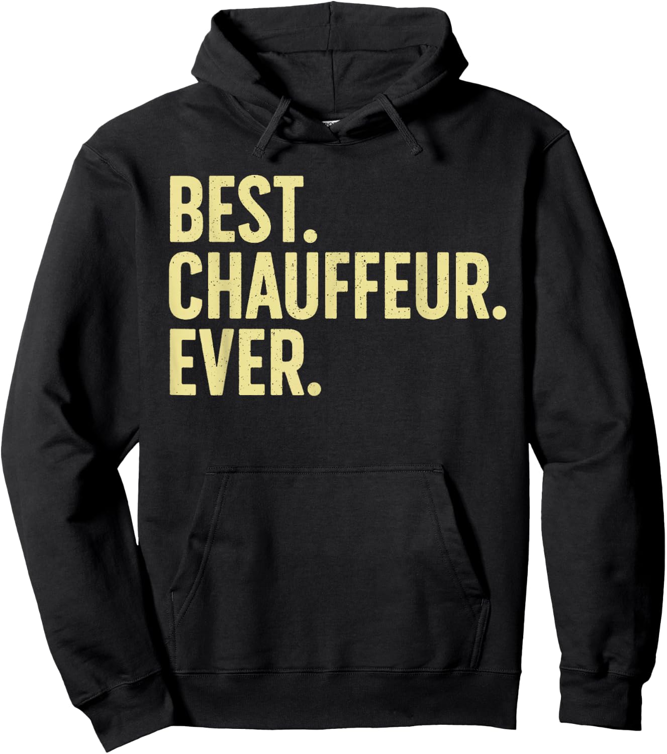 Best Chauffeur Art Women Dad Job Taxi Limo Driver Hoodie - Hoodie | Black