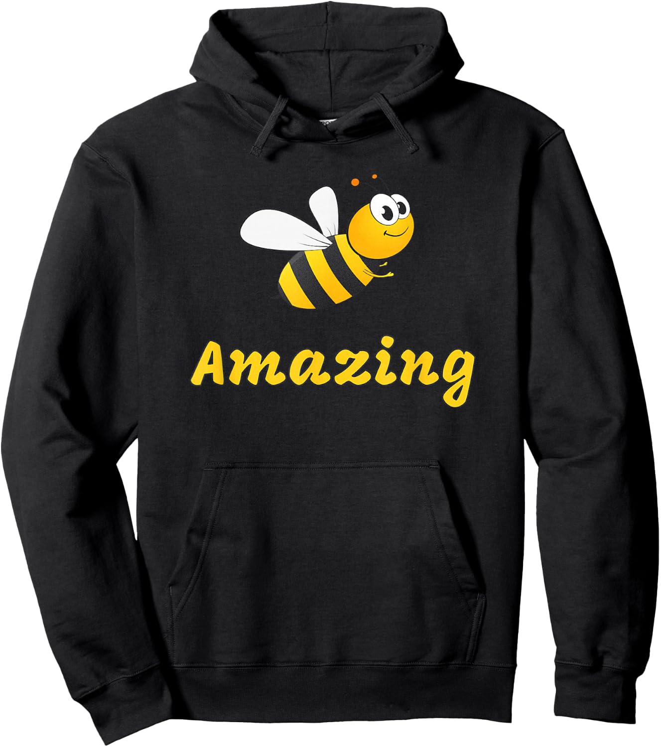 Motivational Inspirational Healthy Quotes Bumble Bee Amazing Hoodie - Hoodie | Black