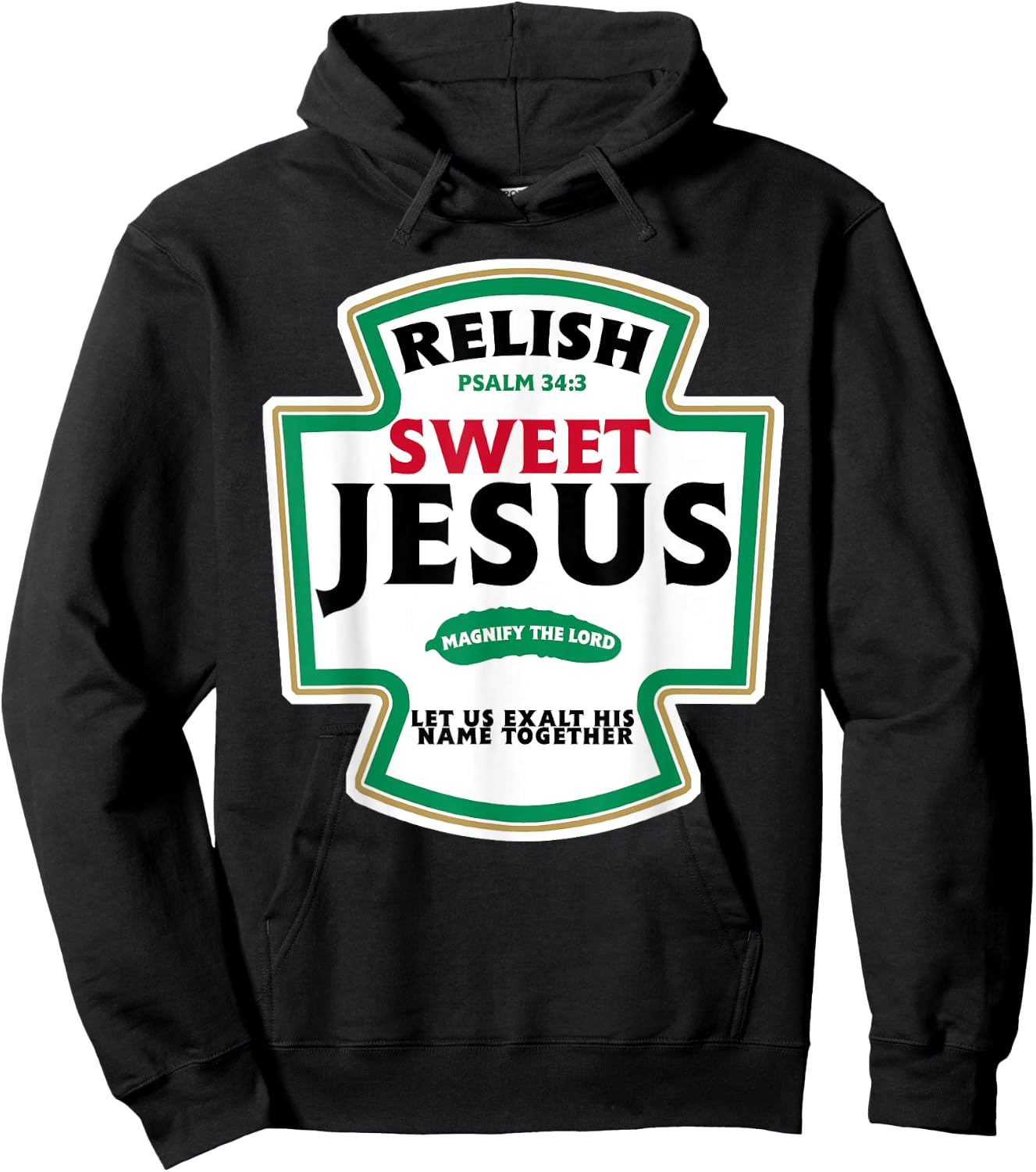Relish Sweet Jesus Hoodie - Hoodie | Black