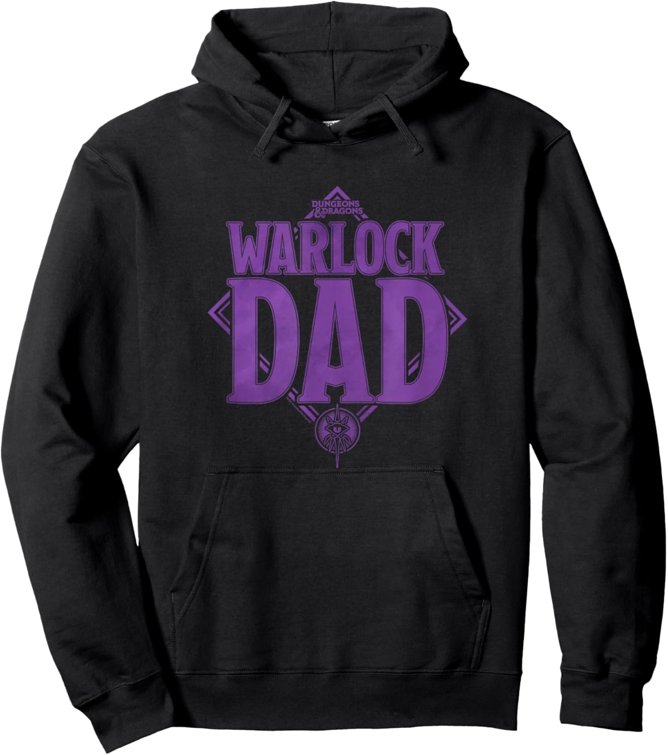 Dungeons & Dragons Dad Warlock Hoodie - Hoodie | Black
