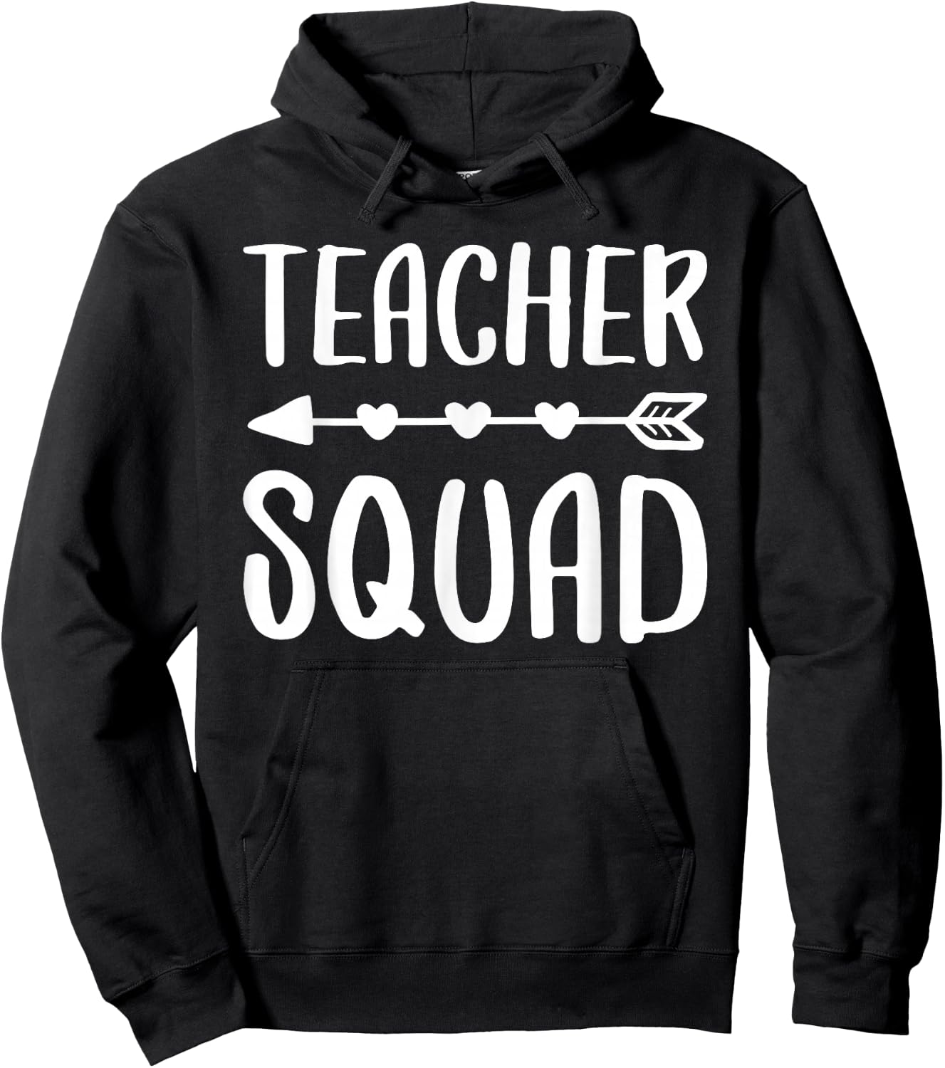 Teacher Squad Shirt Men Women Teacher Team Hoodie - Hoodie | Black