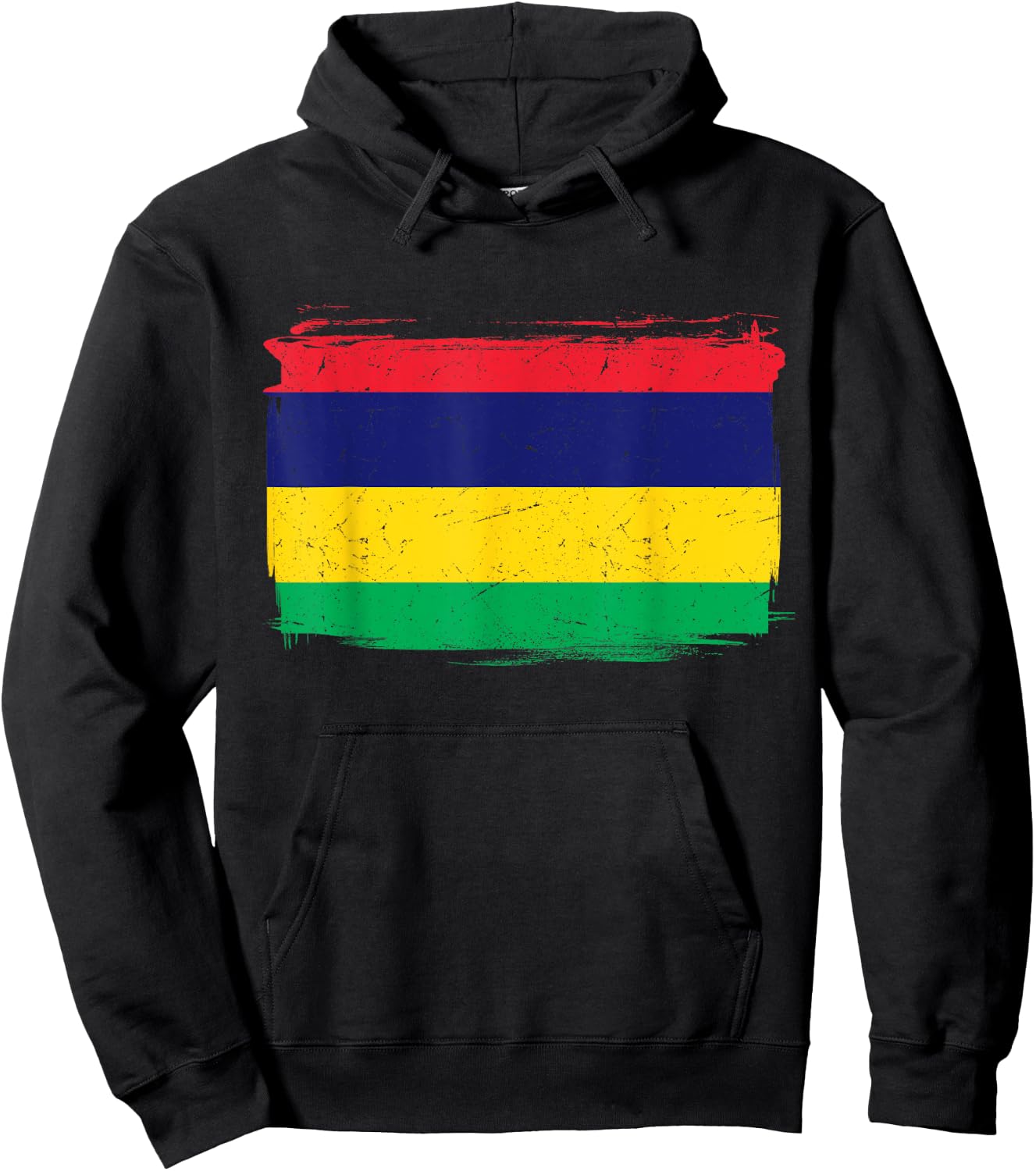 Mauritius Flag Women Men Kids Hoodie - Hoodie | Black