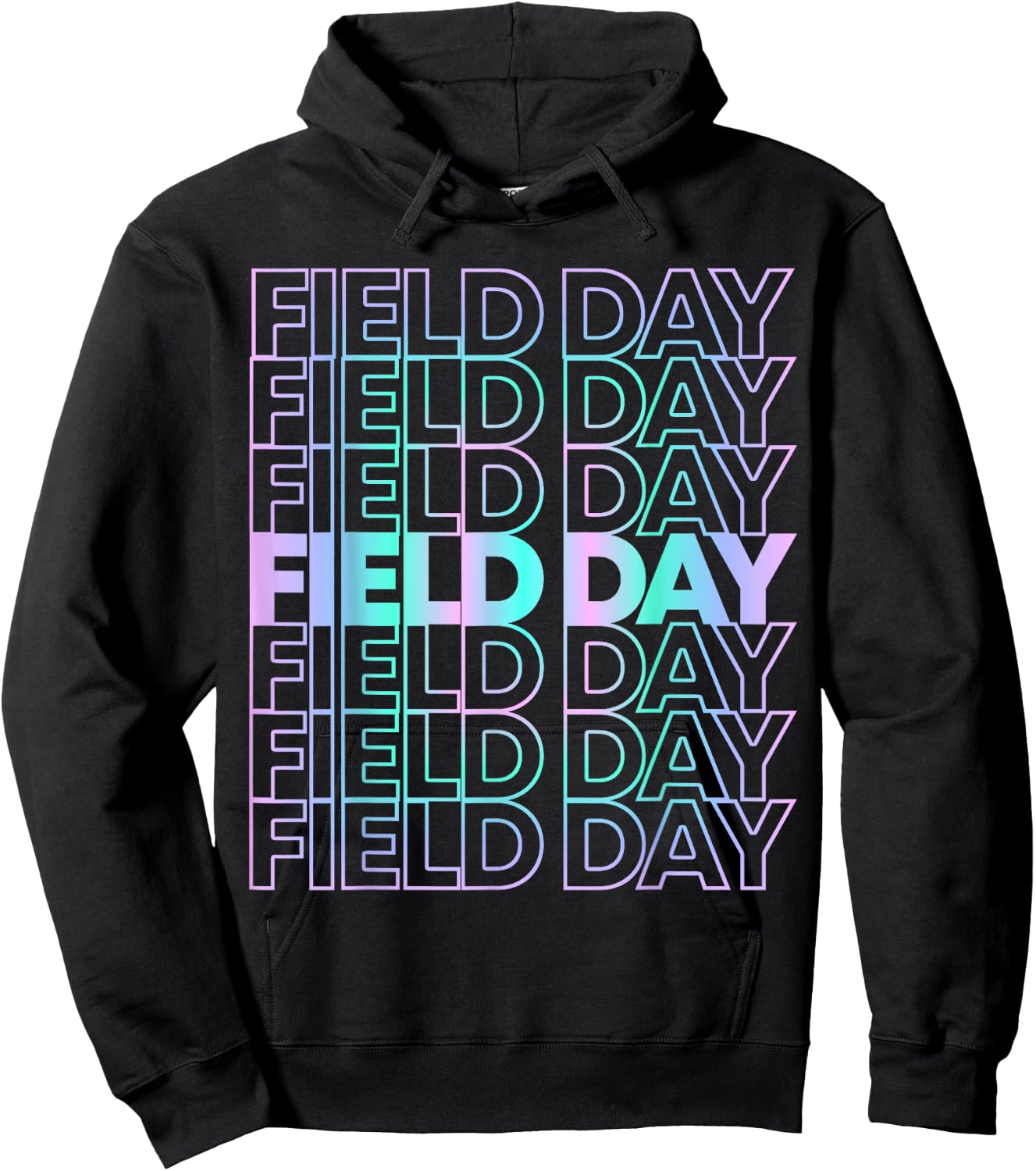 Flippin Sweet Gear School Field Day Black Hoodie - Hoodie | Black