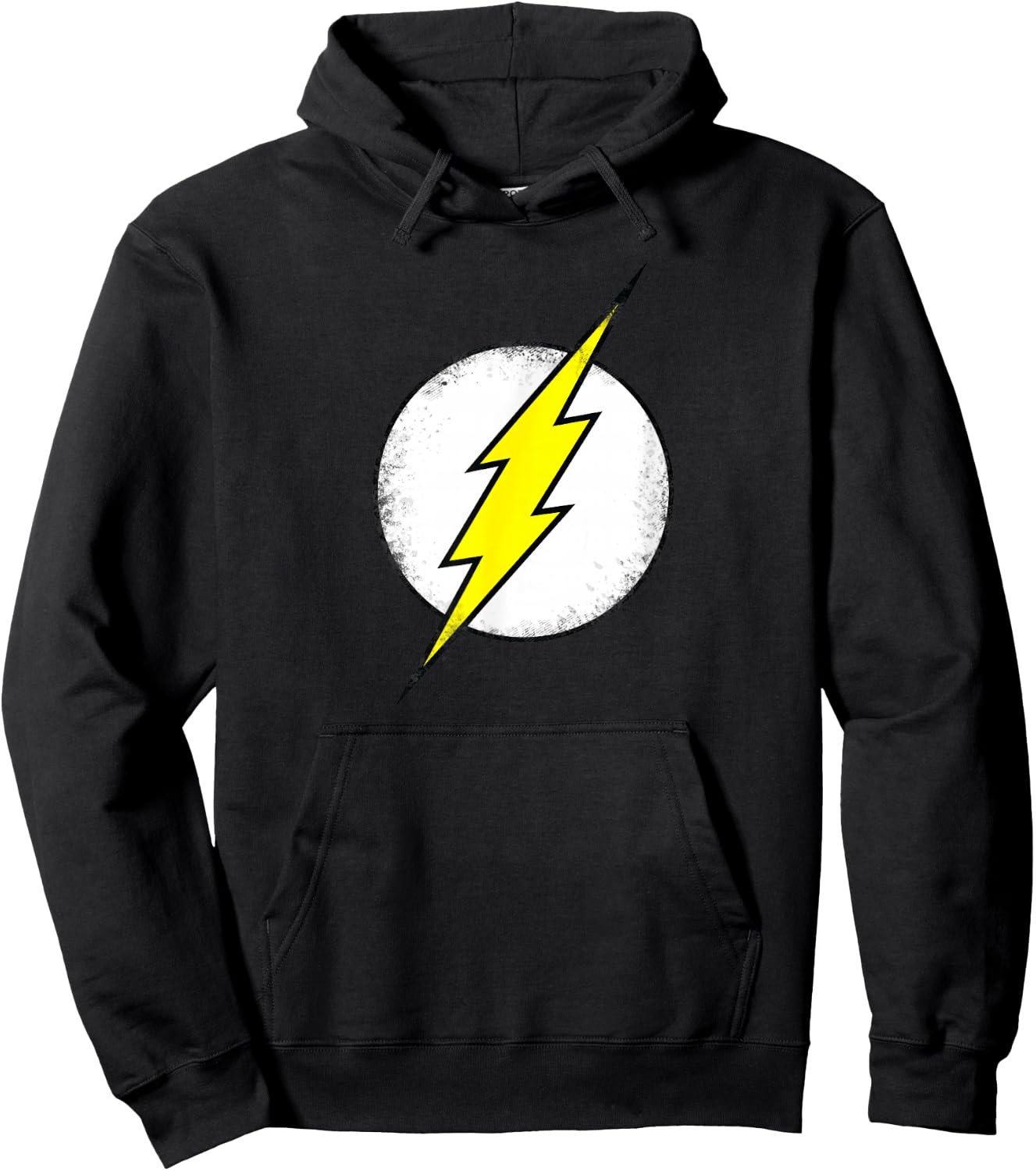 The Flash Distress Red Hoodie - Hoodie | Black