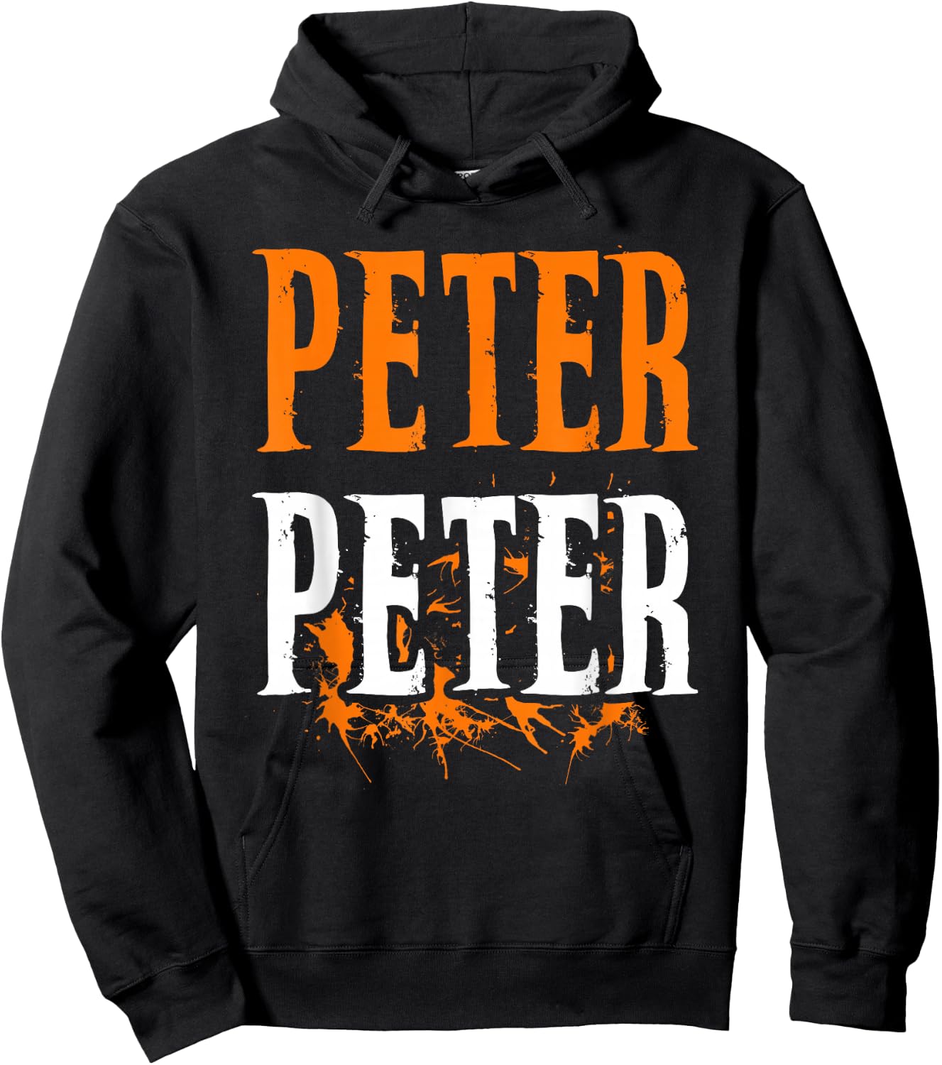 Peter Pumpkin Eater Costume Halloween Splash Shirt Hoodie - Hoodie | Black