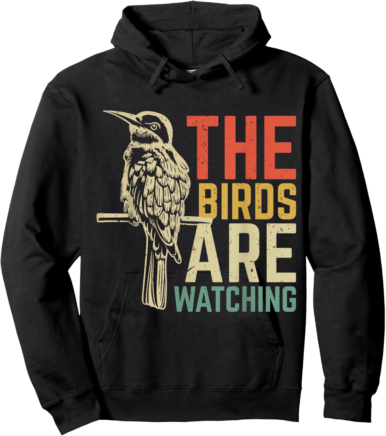 The Birds Are Watching Hoodie - Hoodie | Black