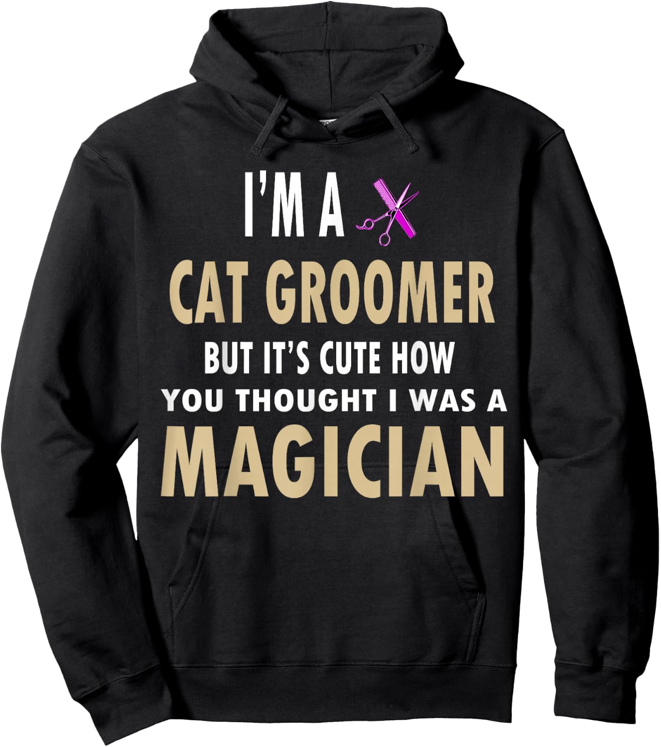 Gifts For Cat Groomers Shirt Pet Groomers Shirt Men Women Girls Kids Hoodie - Hoodie | Black