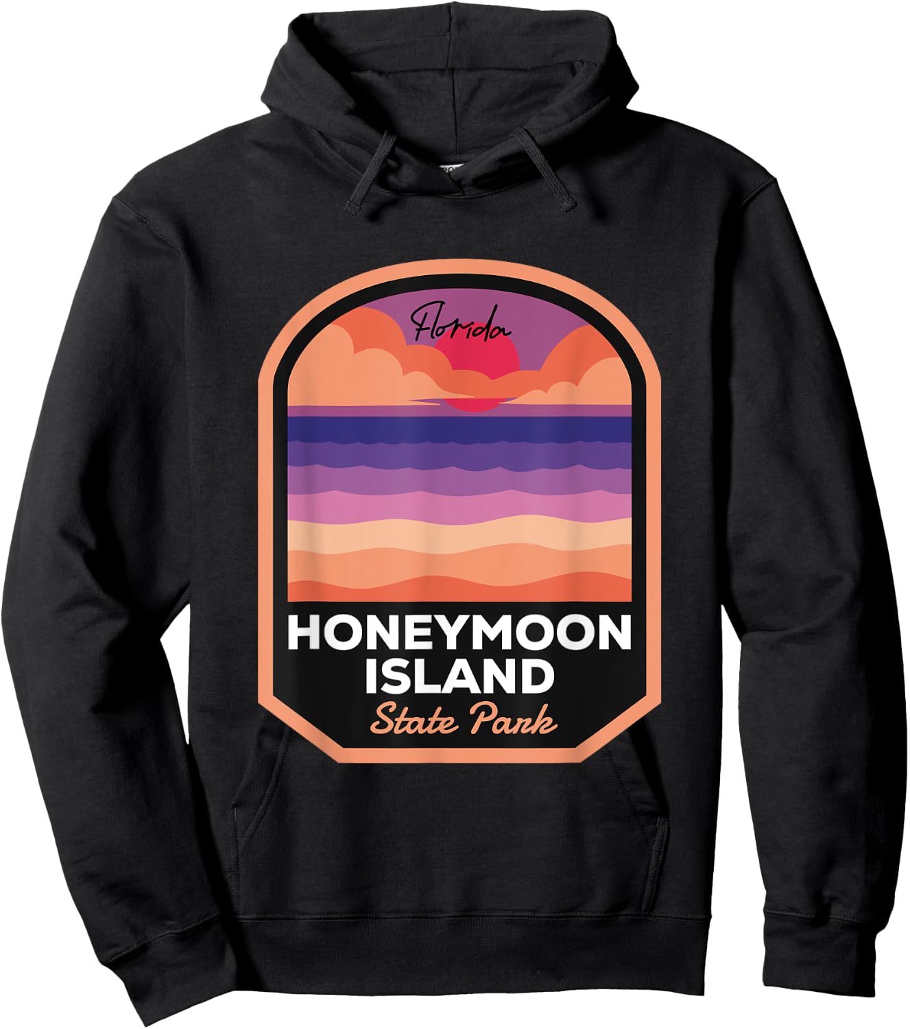 Honeymoon Island State Park Florida Hoodie - Hoodie | Black