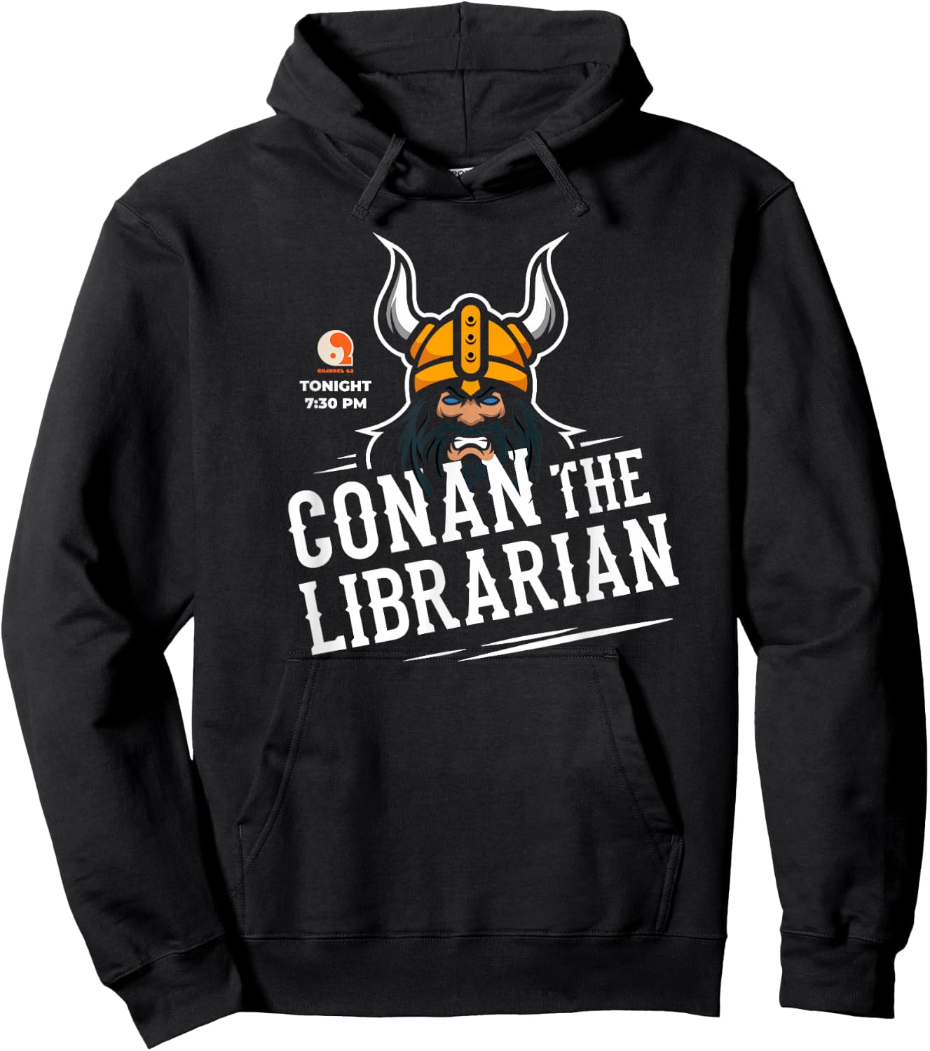 Conan The Librarian Hoodie - Hoodie | Black
