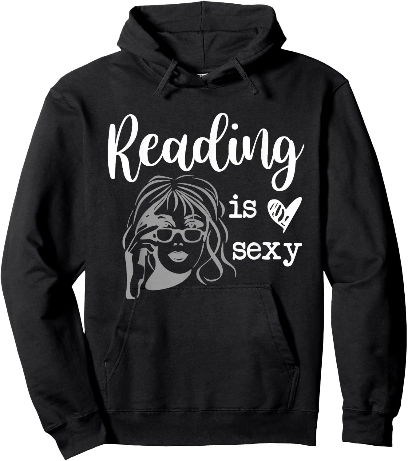 Reading is Sexy Get Lost in a Good Book Reading Books Hoodie - Hoodie | Black