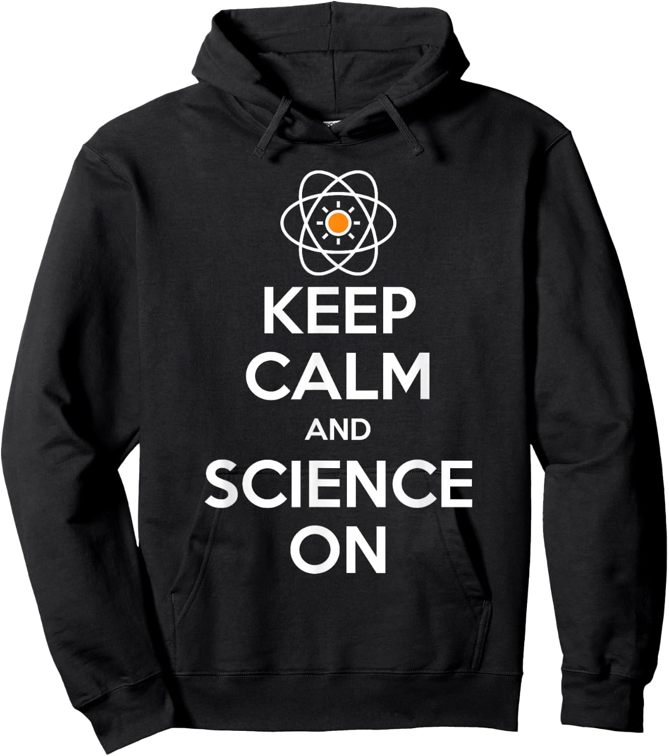 Keep Calm And Science On Hoodie - Hoodie | Black