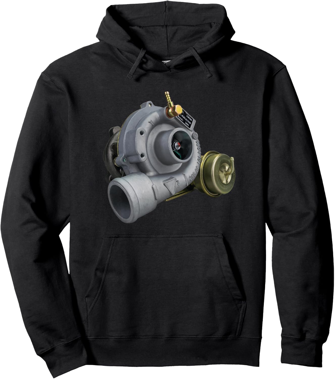 Turbo Car Boost Boosted Turbocharger E85 Intercooler Exhaust Hoodie - Hoodie | Black