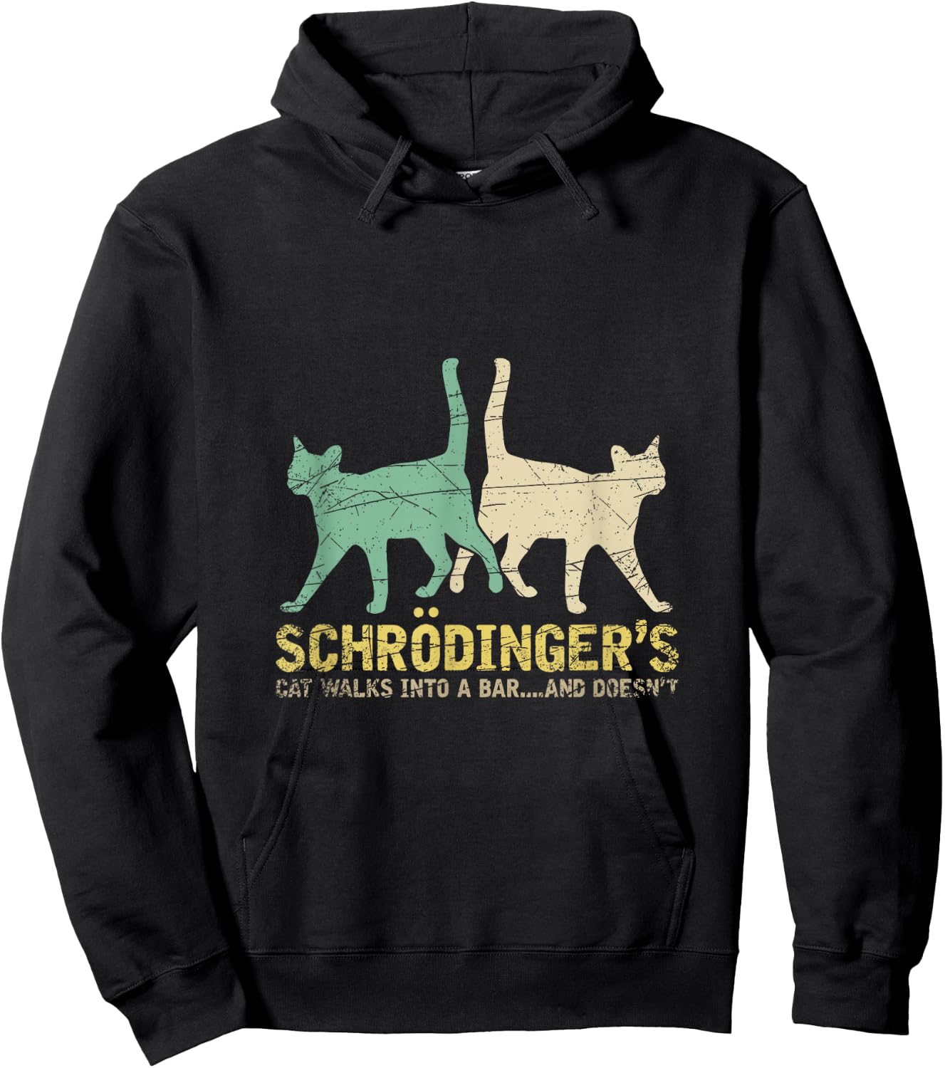 Schrodingers Cat Physics Hoodie - Hoodie | Black