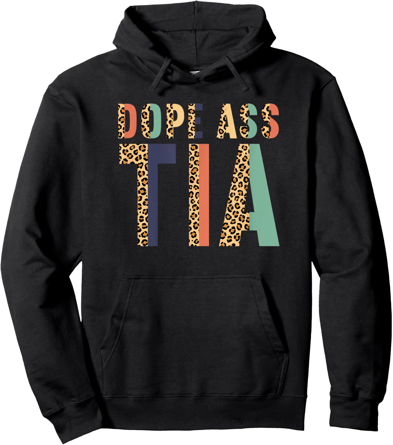 Best Cool Tia Aunt Auntie Dope Ass Tia Hoodie - Hoodie | Black