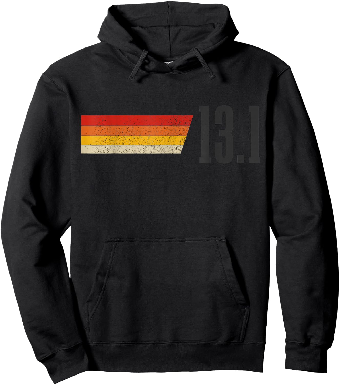 Half Marathon Running Marathon 30 km Hoodie - Hoodie | Black