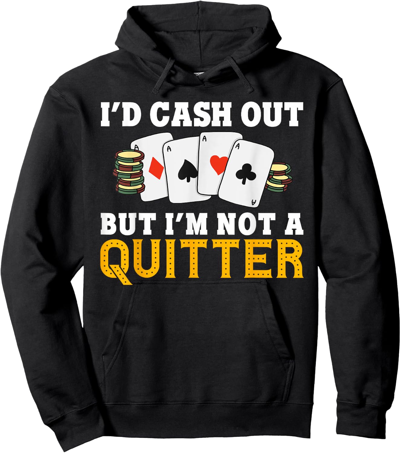 Funny Gambling Art Women Slot Machine Las Vegas Hoodie - Hoodie | Black