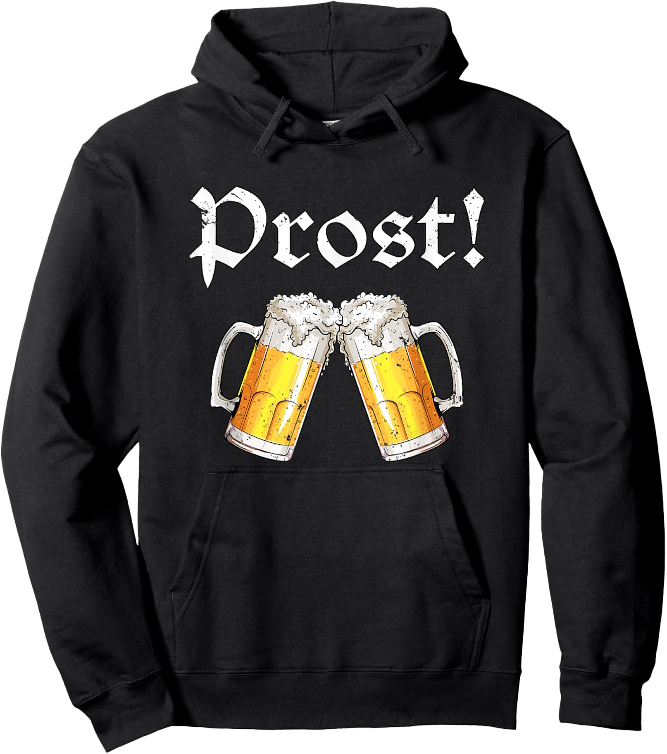 Oktoberfest Shirt Men Women Cheers Beer Festival Prost Hoodie - Hoodie | Black
