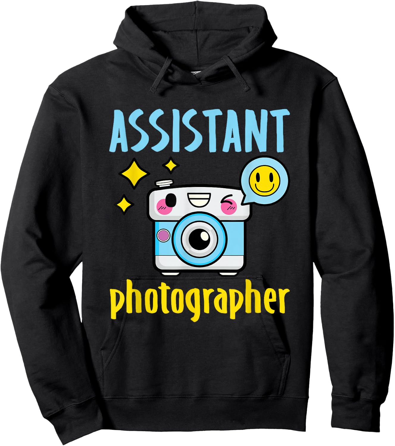 Assistant Photographer Photography Camera Kids Toddler Hoodie - Hoodie | Black