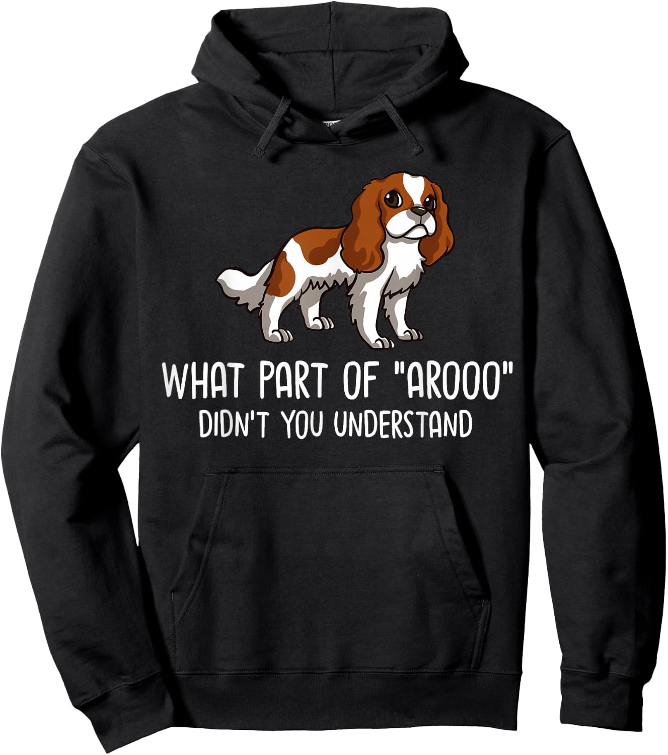 Cavalier King Charlies Spaniel Dog Gift Puppies Owner Lover Hoodie - Hoodie | Black