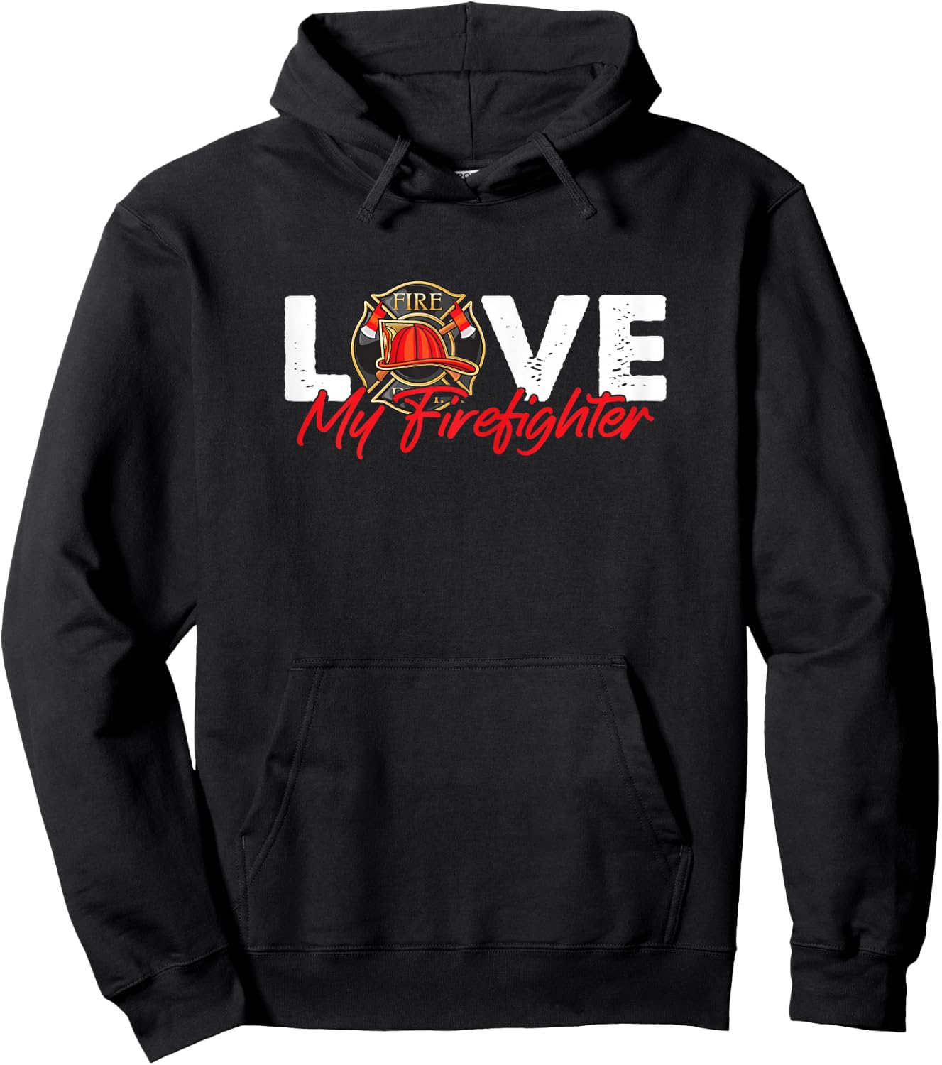 Fireman - Volunteer Fire Brigade Hoodie - Hoodie | Black